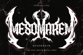 Mesomarem Font