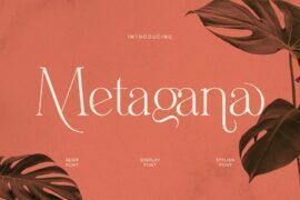 Metagana Font