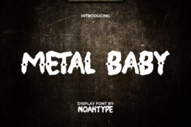 MetalBabyDemo Font