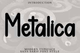 Metalica Font