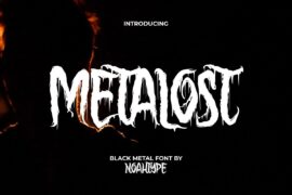 MetalostDemo Font