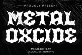 Metaloxcide Font