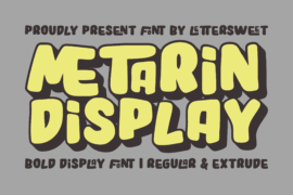 Metarin Free Font