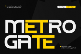 Metro Gate Font