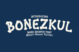 MGF Bonezkul Personal Use Font