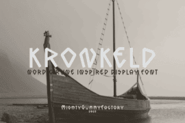 MGF Kronkeld Personal Use Font