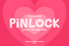MGF Pinlock Personal Use Font