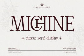 Michine Font