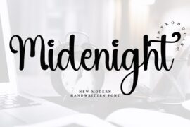 Midenight Font
