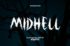 Midhell Demo Font