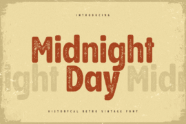 Midnight Day Font