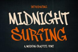 Midnight Surfing Font