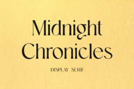 MidnightChronicles Font