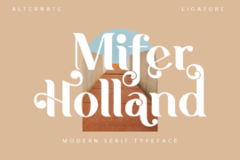 Mifer Holland Font Family