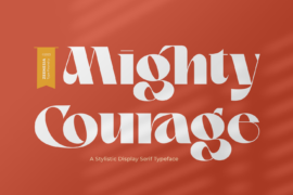 Mighty Courage Personal Use Onl Font