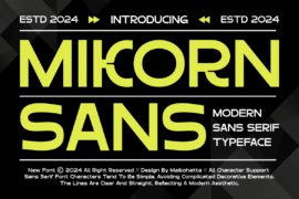 MIKORN Font