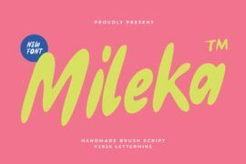 Mileka Demo Font