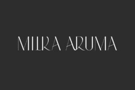 Milka Aruma Demo Font