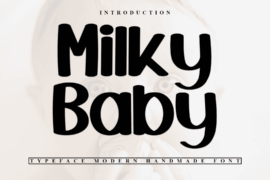 Milky Baby Font