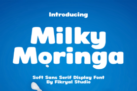 Milky Moringa Font Family