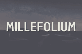 Millefolium Font