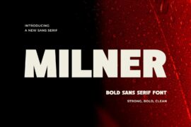 MILNER Font