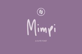 Mimpi Demo Font
