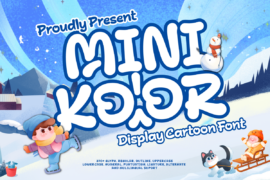 Mini Koor Trial Font