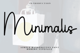 Minimalis Font