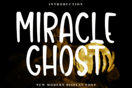 Miracle Ghost Font