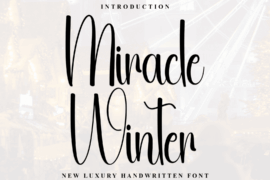 Miracle Winter Font