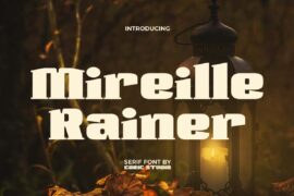 Mireille Rainer Demo Font