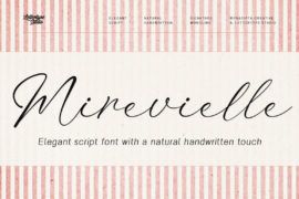 Mirevielle Demo Font