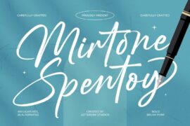 Mirtone Spentoy DEMO VERSION Font
