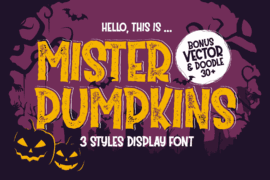 Mister Pumpkins Font Family