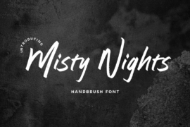 Misty Nights Font