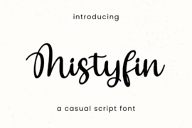 Mistyfin Font