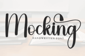 Mocking Font