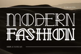 Modern Fashion Demo Font