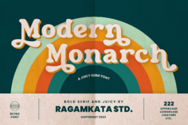 Modern Monarch DEMO Font