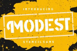 Modest Font