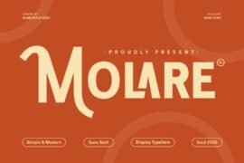 Molare Font