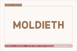 Moldieth Font