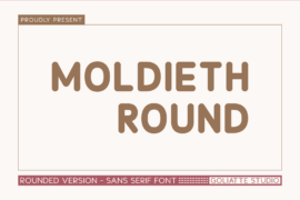 Moldieth Round Font