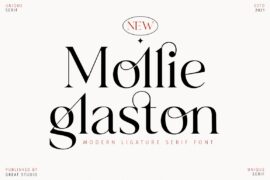 Mollie glaston Font
