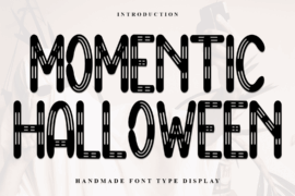 Momentic Halloween Font