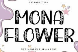 Mona Flower Font