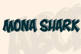 Mona Shark Font