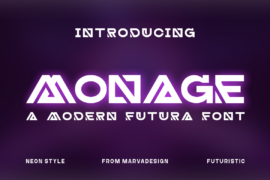 Monage Font