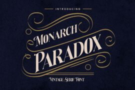 MonarchParadox Font